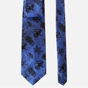 Vintage Smithsonian Institute, Stylized Animals and Masqueraders, Cotton…